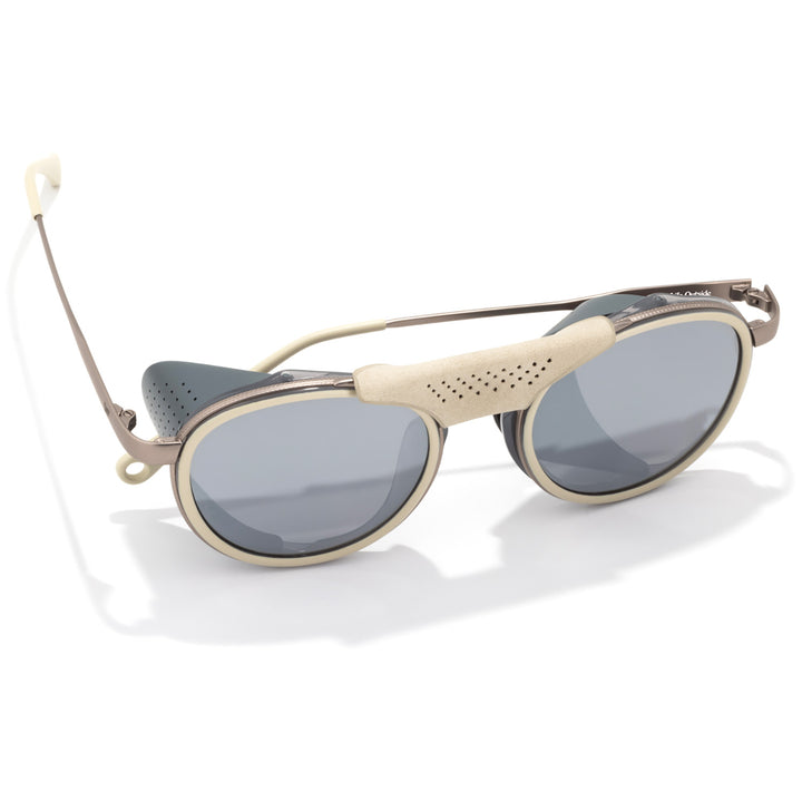 Sunski Strada Sunglasses Ivory/Silver Polarized