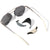 Sunski Strada Sunglasses Ivory/Silver Polarized