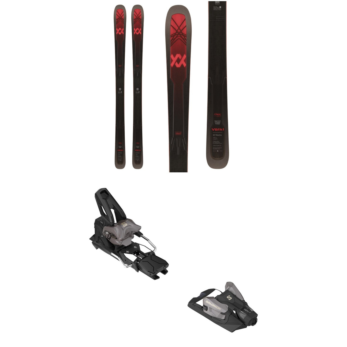 Völkl M7 Mantra Skis + Salomon Strive 14 GW Ski Bindings