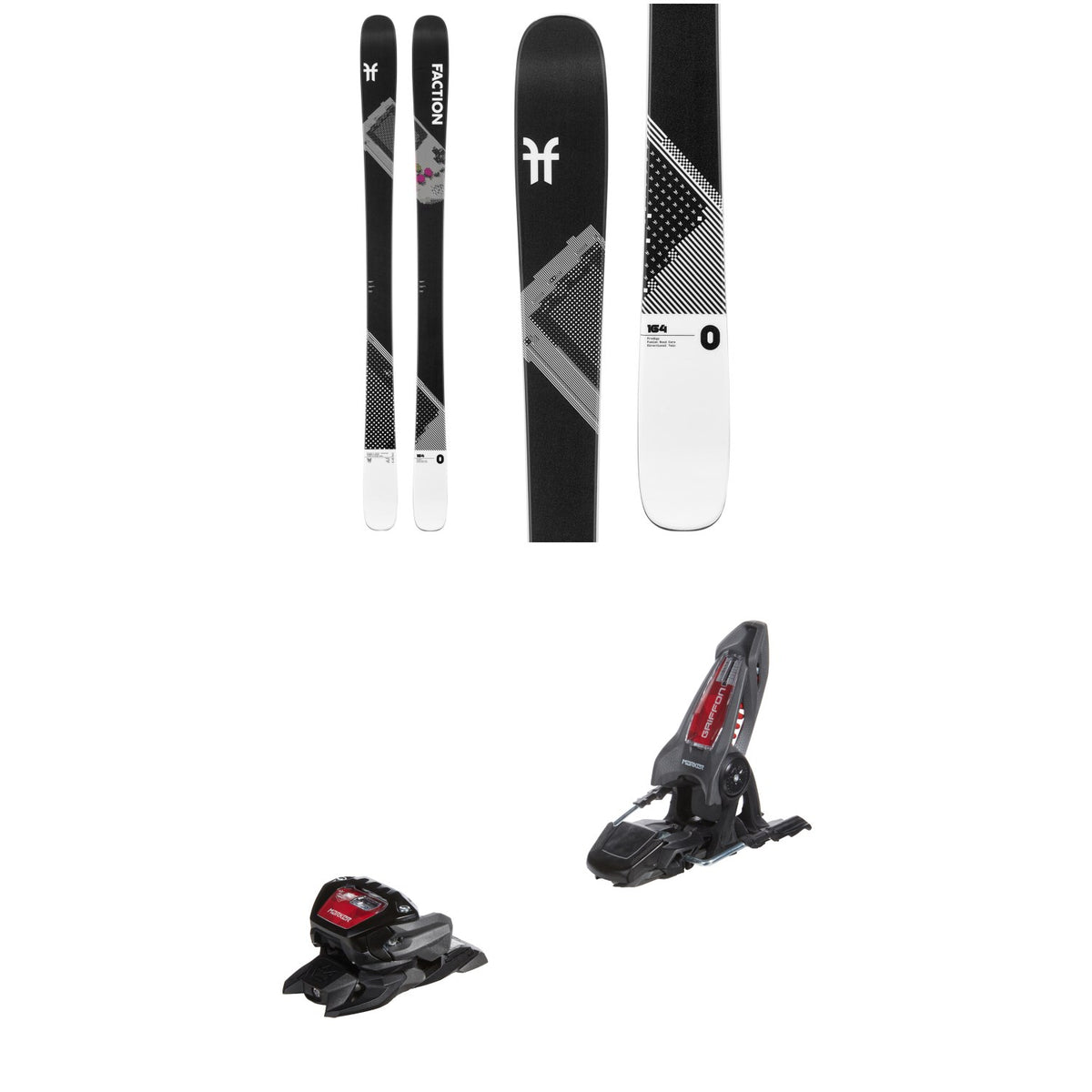 Faction Prodigy 0 Skis + Marker Griffon 13 ID Ski Bindings