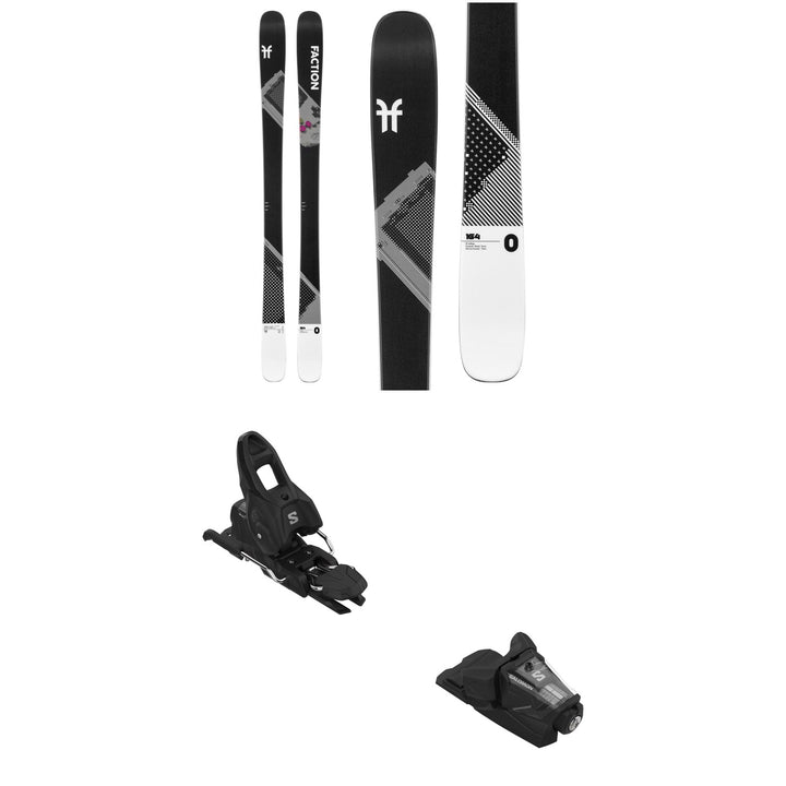 Faction Prodigy 0 Skis + Salomon Stage 10 GW Ski Bindings 2025
