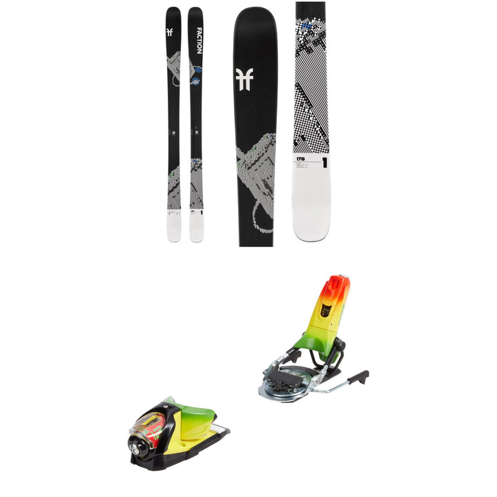 Faction Prodigy 1 Skis + Look Pivot 12 GW Ski Bindings 2025