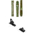 Line Skis Pandora 92 Camo Skis + Salomon Stage 10 GW Ski Bindings 2025