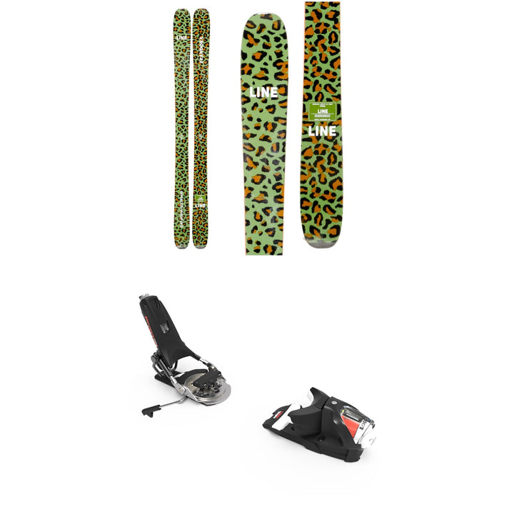 Line Skis Pandora 99 Camo Skis + Look Pivot 12 GW Ski Bindings 2025