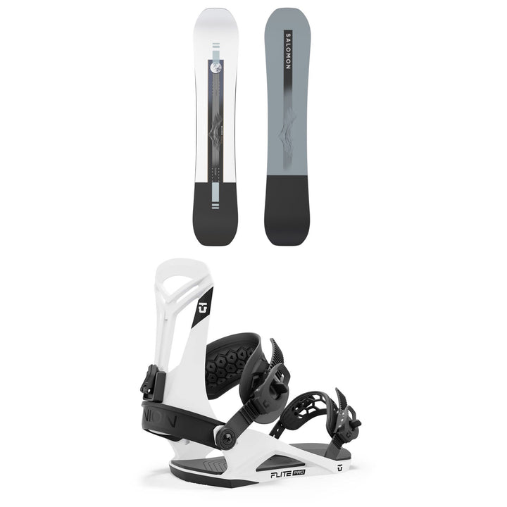 Salomon Sight Snowboard + Union Flite Pro Snowboard Bindings 2025