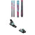 Nordica Santa Ana 87 Skis - Women's 2025 + Salomon Strive 12 GW Ski Bindings
