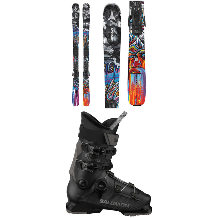 Atomic Bent 85 Skis + M 10 GW Bindings + Salomon S/Pro Supra BOA X100 Ski Boots 2025