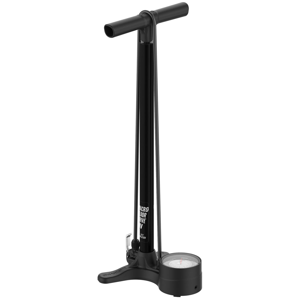 Lezyne Macro HV Floor Drive Pump Flat Black