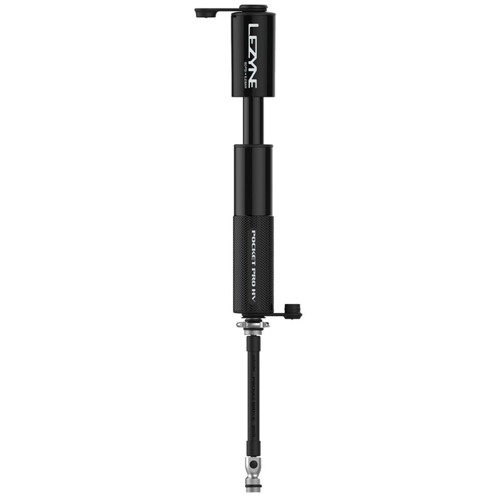 Lezyne Pocket Drive Pro HV Hand Pump Matte Black/Gloss Black