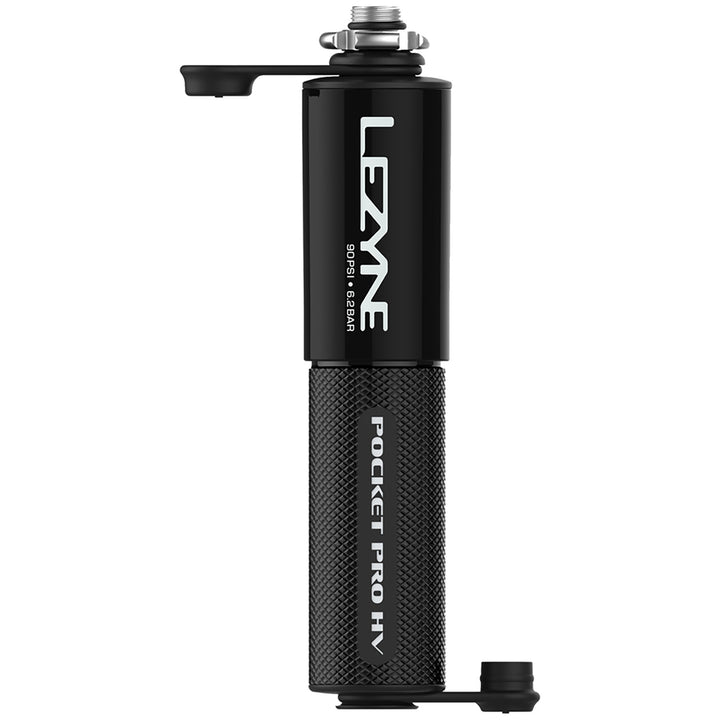 Lezyne Pocket Drive Pro HV Hand Pump Matte Black/Gloss Black