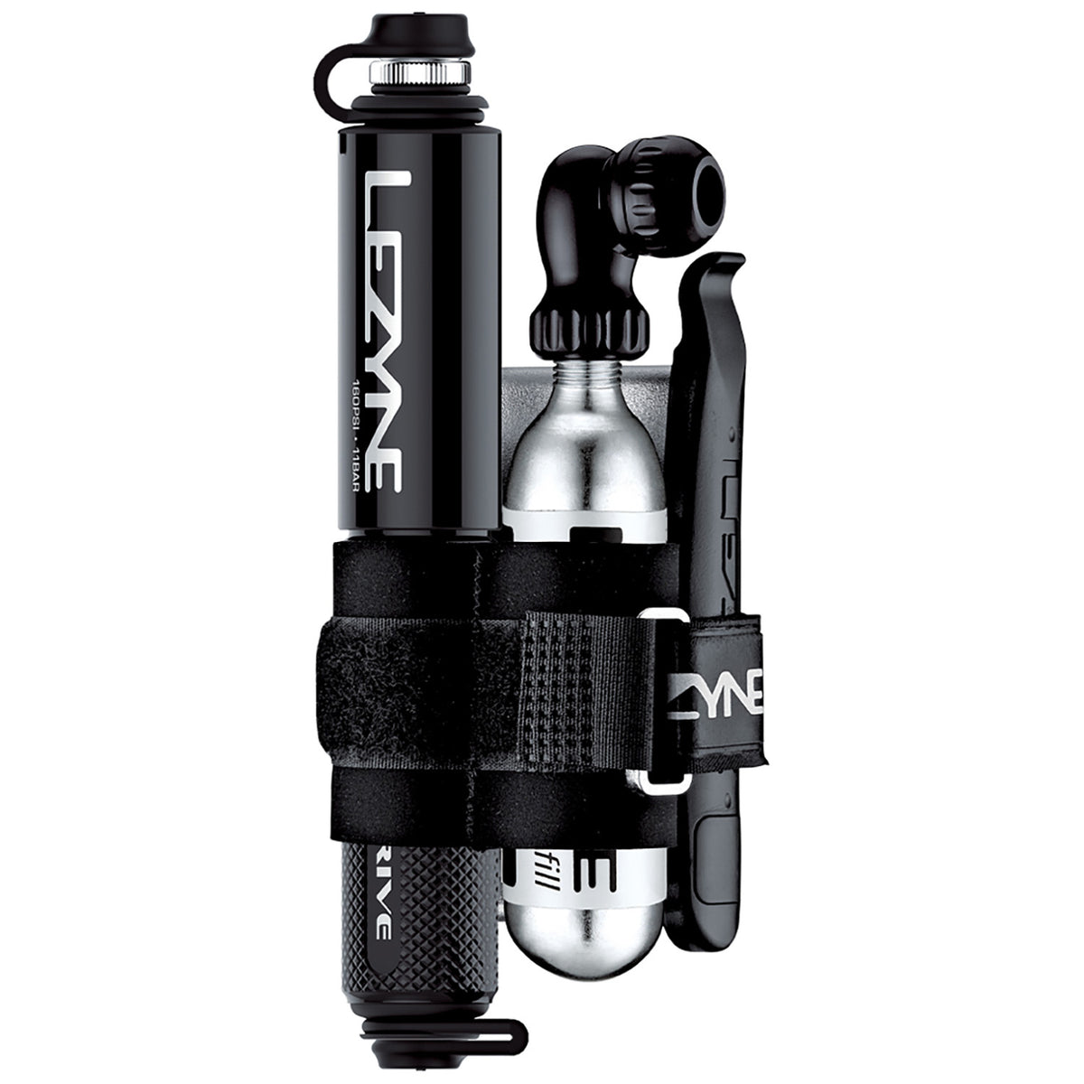 Lezyne Pocket Drive Loaded Hand Pump Black