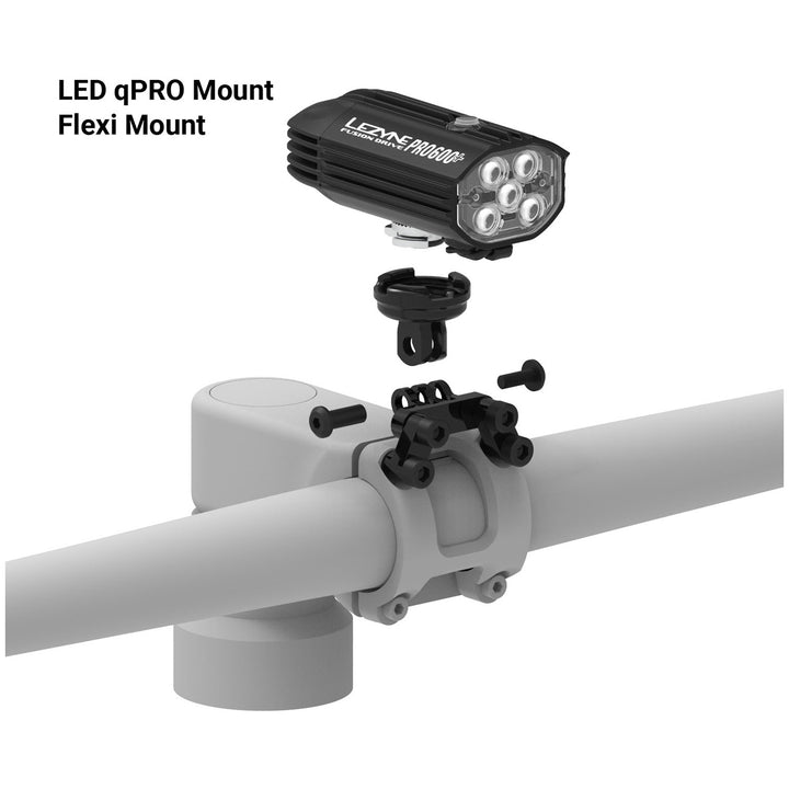 Lezyne LED qPRO Mount Black