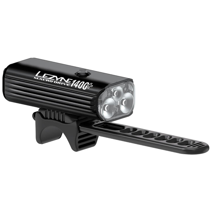 Lezyne Macro Drive 1400+ Loaded Front Bike Light Satin Black