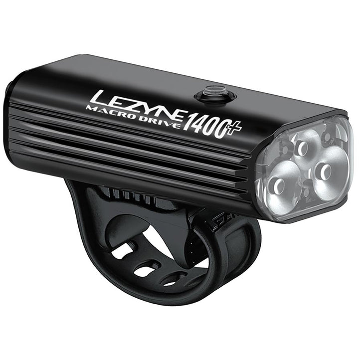 Lezyne Macro Drive 1400+ Front Bike Light Satin Black