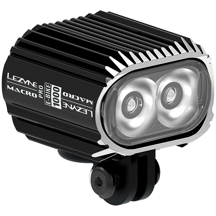 Lezyne E-Bike Macro Drive 1000 Front Bike Light Black