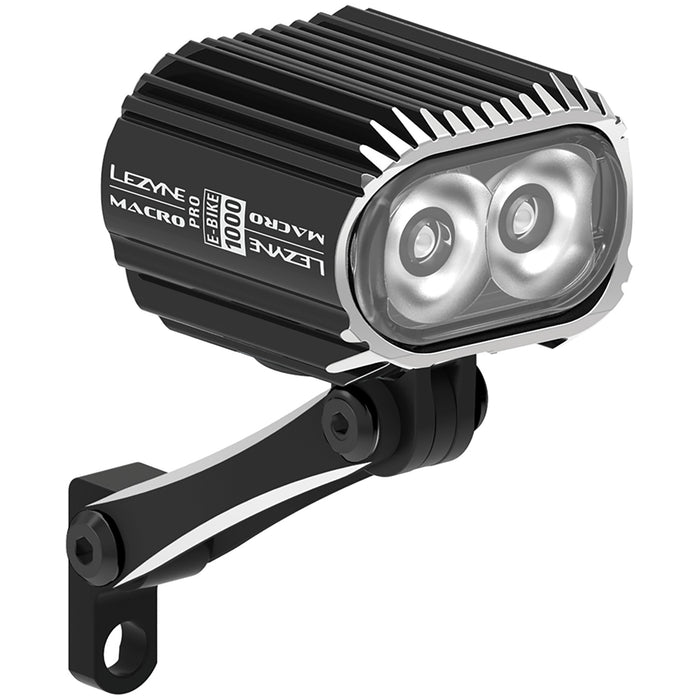 Lezyne E-Bike Macro Drive 1000 Front Bike Light Black