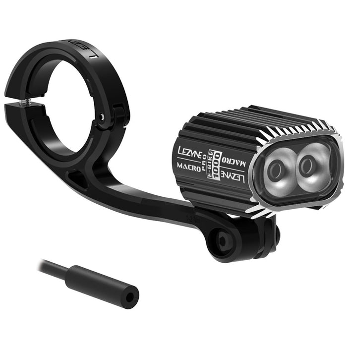 Lezyne E-Bike Macro Drive 1000 Front Bike Light Black