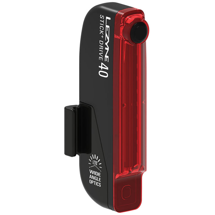 Lezyne Stick+ Drive Rear Bike Light Black