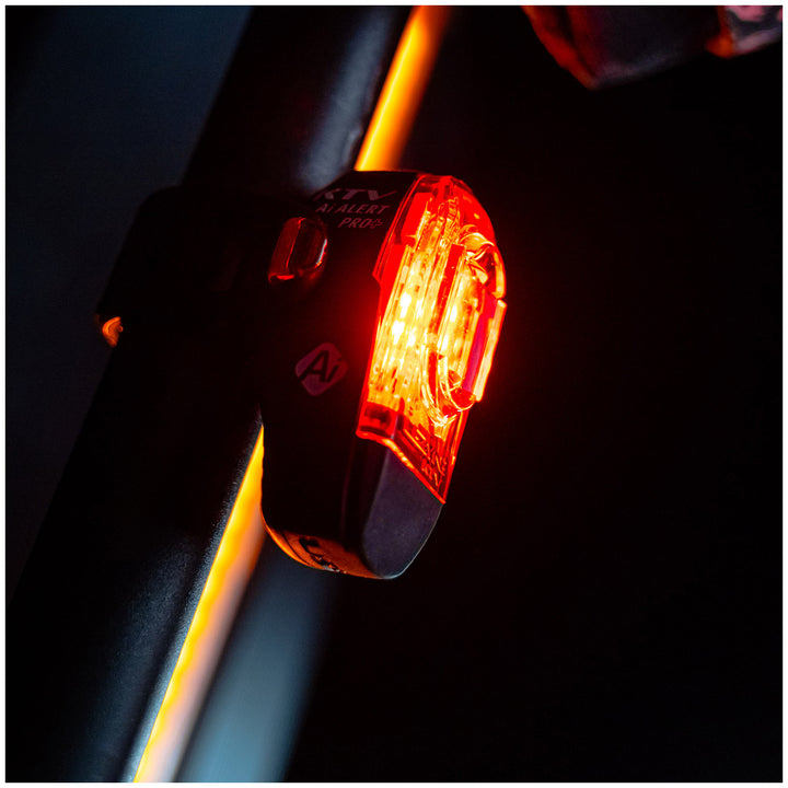 Lezyne KTV Pro+ Ai Alert Rear Bike Light Black