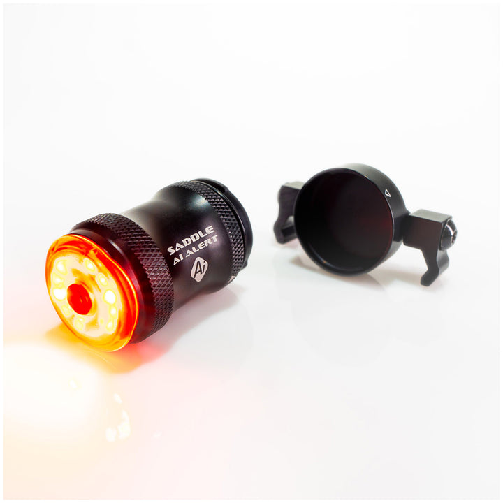 Lezyne Saddle Ai Alert 250 Rear Bike Light Satin Black