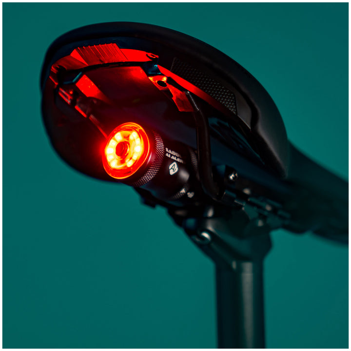 Lezyne Saddle Ai Alert 250 Rear Bike Light Satin Black