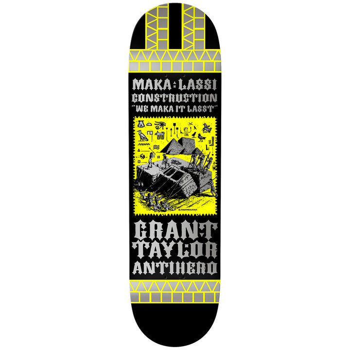 Anti Hero Grant Makalassi Construction Renovated 8.75 Skateboard Deck