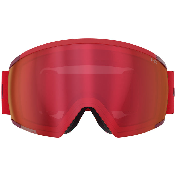 Atomic Redster HD Goggles Red/Red