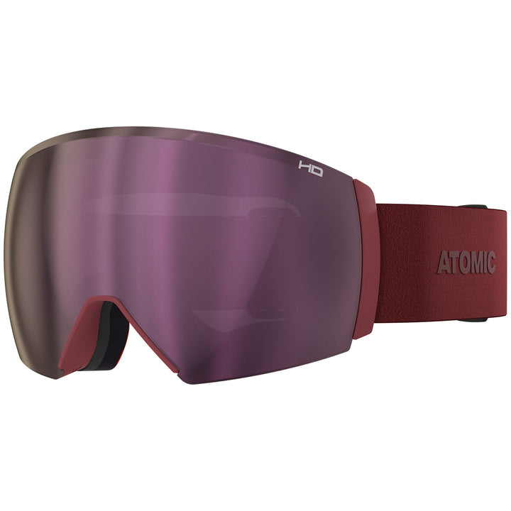 Atomic Revent Q HD Solo Goggles Maroon