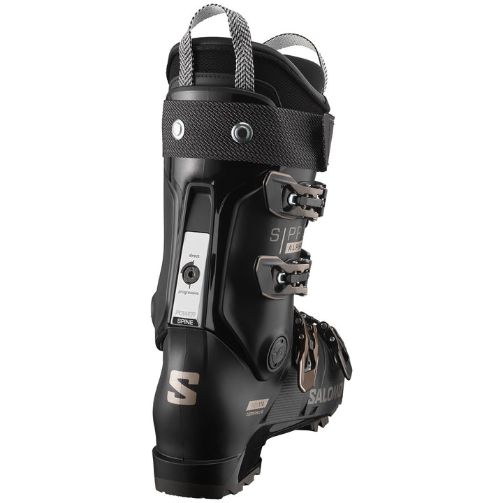 Salomon S/Pro Alpha 110 Ski Boots 2024 Black/Titanium Metal