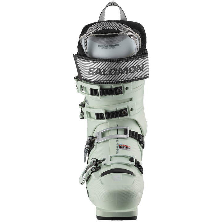 Salomon S/Pro Alpha 100 Ski Boots - Women's 2024 White Moss/Silver/Black