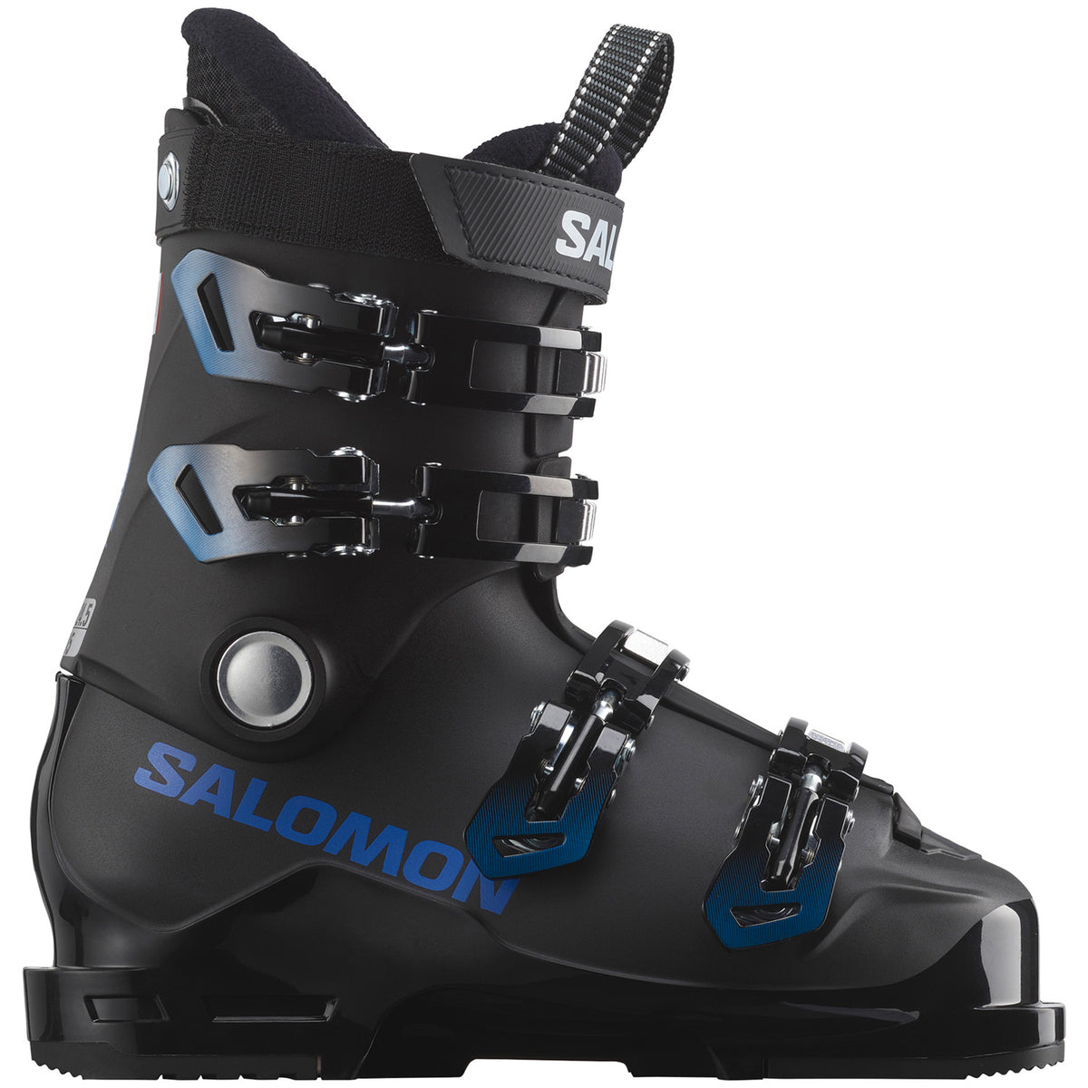 Salomon S/Max 60 RT Ski Boots - Kids' 2024 Black/Process Blue
