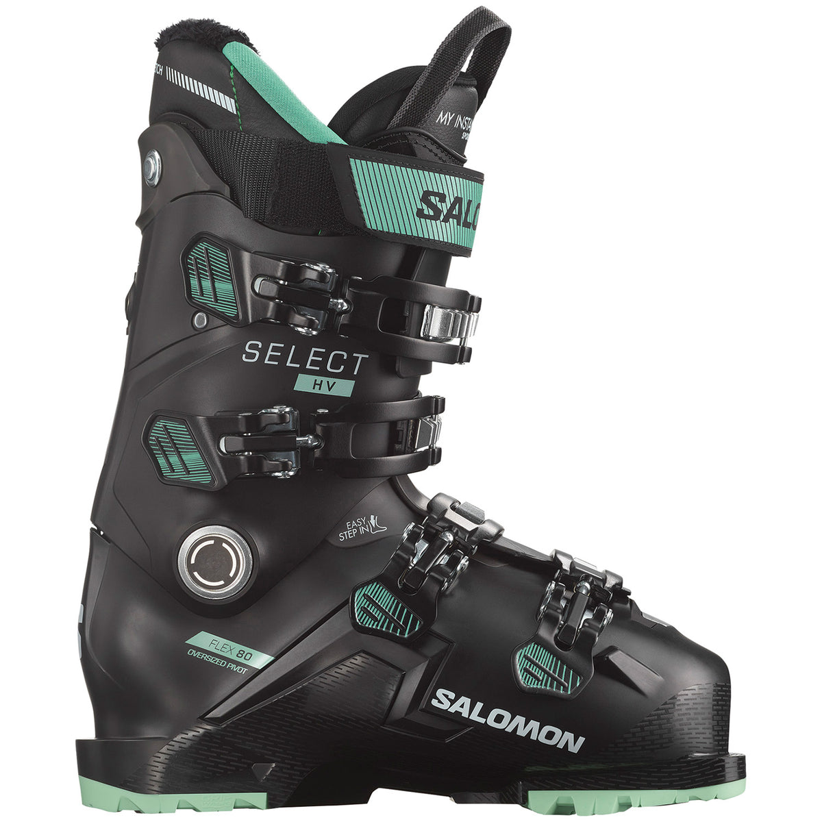 Salomon Select HV 80 W GW Ski Boots - Women's 2025 Black / Spearmint / Beluga