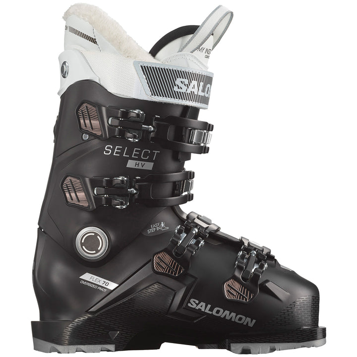 Salomon Select HV 70 W GW Ski Boots - Women's 2025 Black / Rose Gold Metallic / White