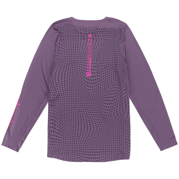 Troy Lee Designs Skyline Long-Sleeve Jersey Radioscape Deep Purple