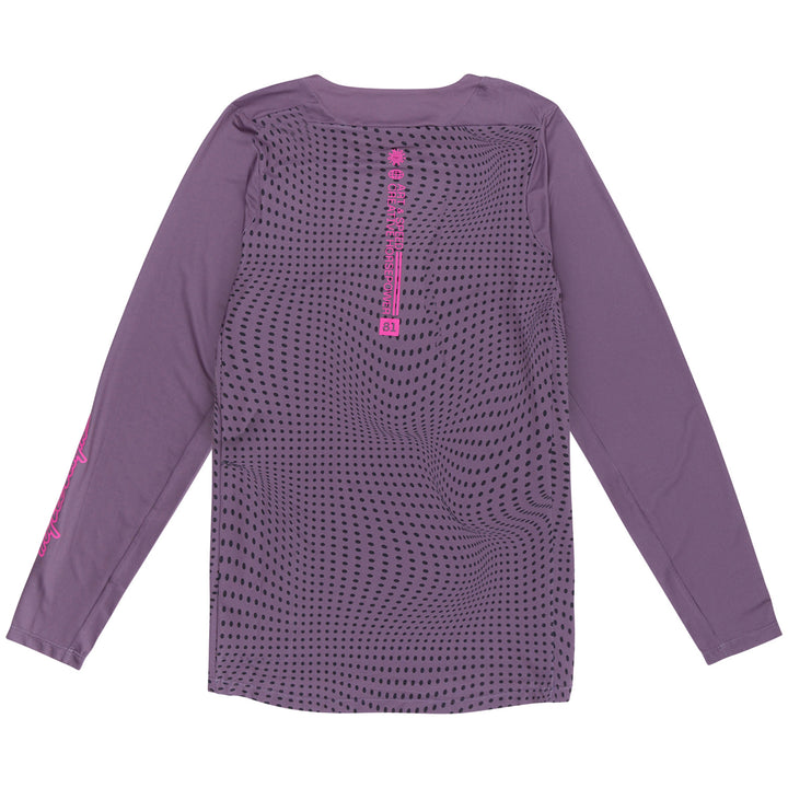 Troy Lee Designs Skyline Long-Sleeve Jersey Radioscape Deep Purple