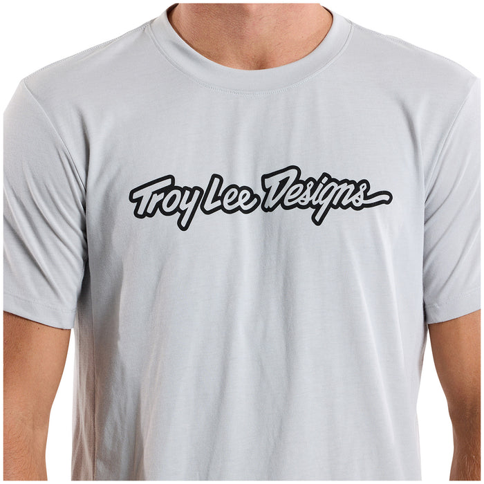 Troy Lee Designs Skyline Short-Sleeve Ride Tee Signature Mist
