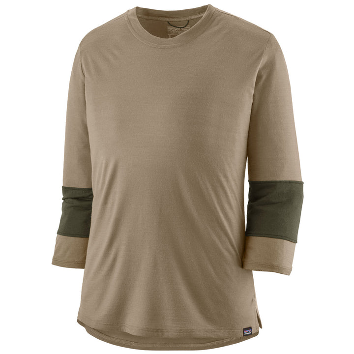 Patagonia Merino 3/4 Sleeve Jersey - Women's Seabird Grey