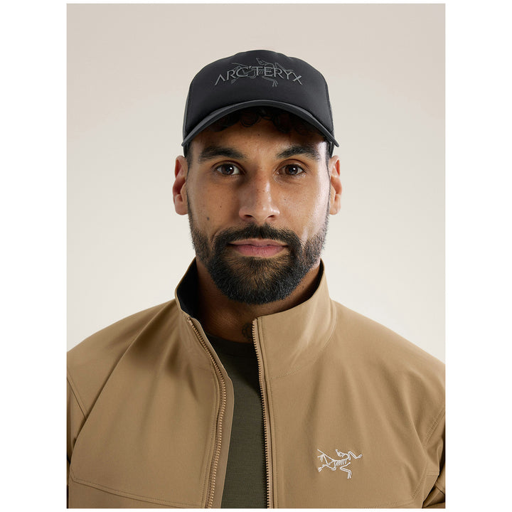 Arc'teryx Bird Word Trucker Hat Black/Cloud