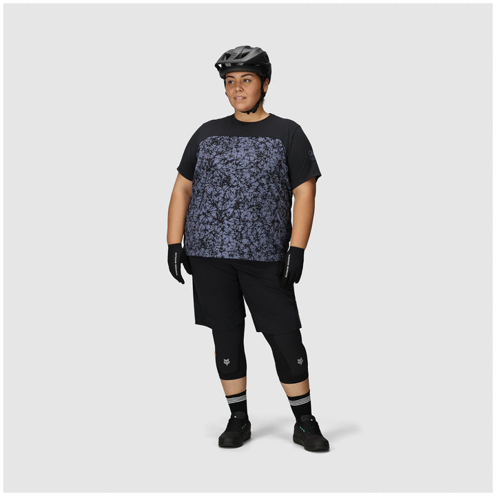 Outdoor Research Freewheel Short-Sleeve Plus Jersey - Women's Summit Atoms