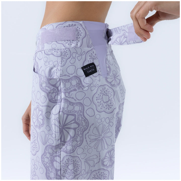 Wild Rye Frankie Bike Shorts - Women's Lavender Roots