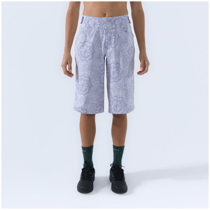 Wild Rye Frankie Bike Shorts - Women's Lavender Roots