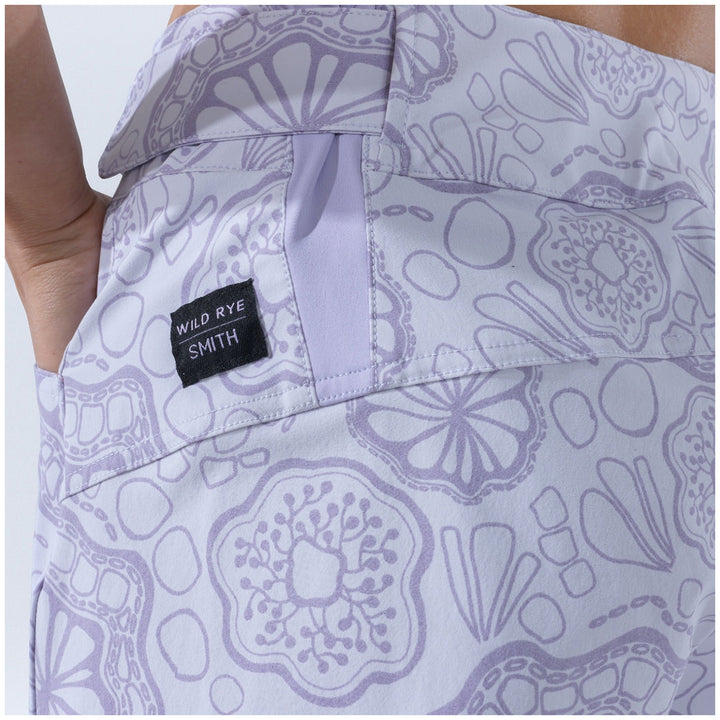 Wild Rye Frankie Bike Shorts - Women's Lavender Roots