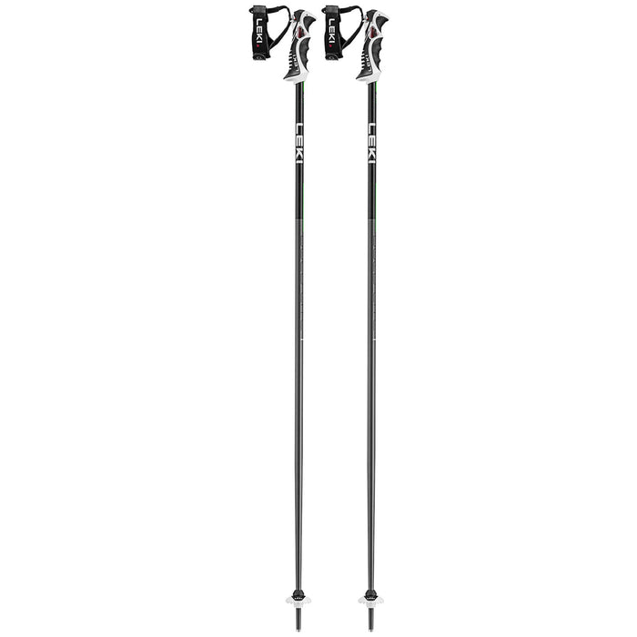 LEKI Bold Lite S Ski Poles Anthracite/Green