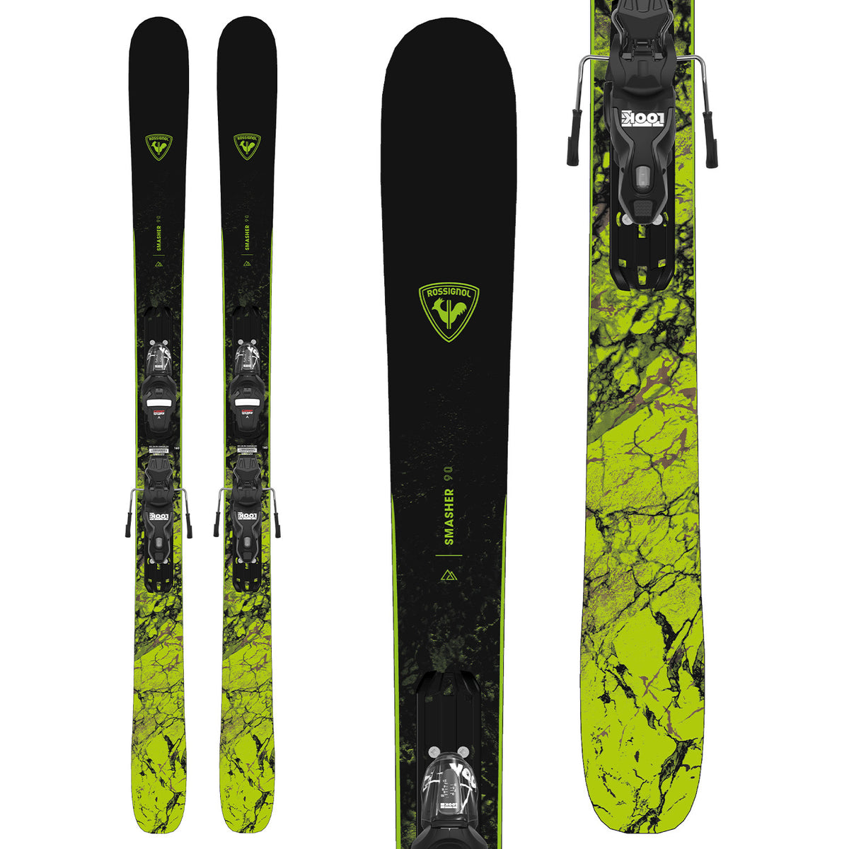 Rossignol Smasher 90 SMU Skis + XP 10 Bindings 2024