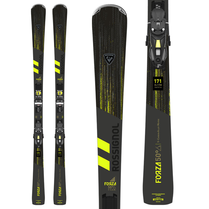 Rossignol Forza 50° V-Cam Skis + Konnect NX 12 Bindings 2025