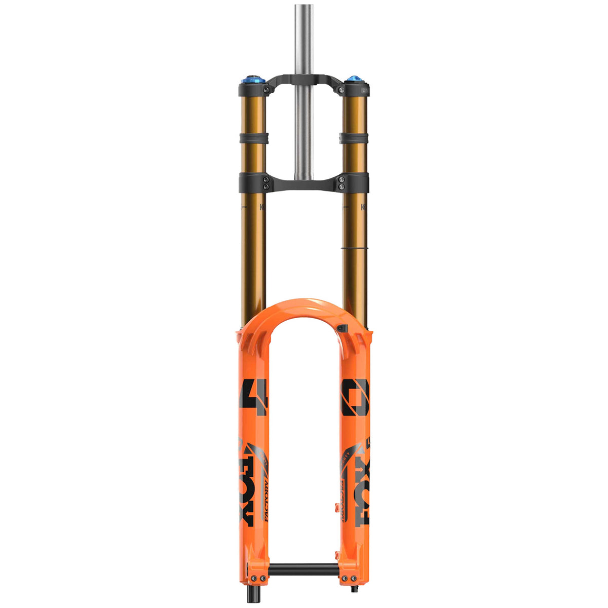 Fox Shox 40 Float Factory GRIP X2 Fork - 29" Shiny Orange, Black/Clear Logo
