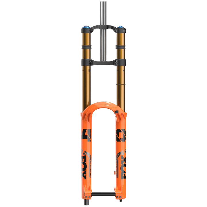 Fox Shox 40 Float Factory GRIP X2 Fork - 29" Shiny Orange, Black/Clear Logo