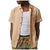 Brixton Charter Organic Cotton Short-Sleeve Shirt - Men's Hazelnut