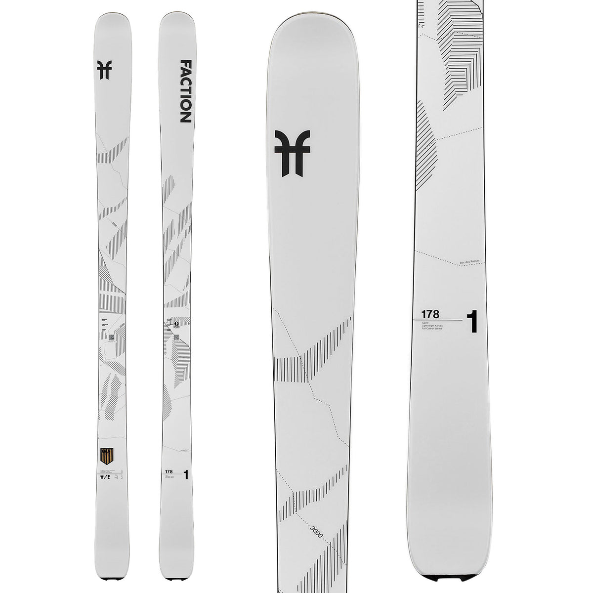 Faction Agent 1 Skis 2025