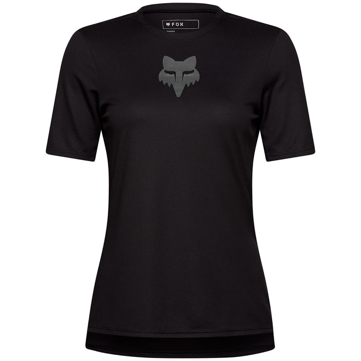 Fox Racing Ranger Short-Sleeve Jersey - Kids' Fox Head Black